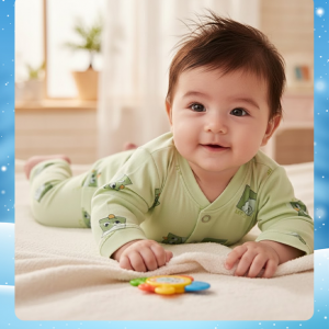 Home baby fleece sleepsuit